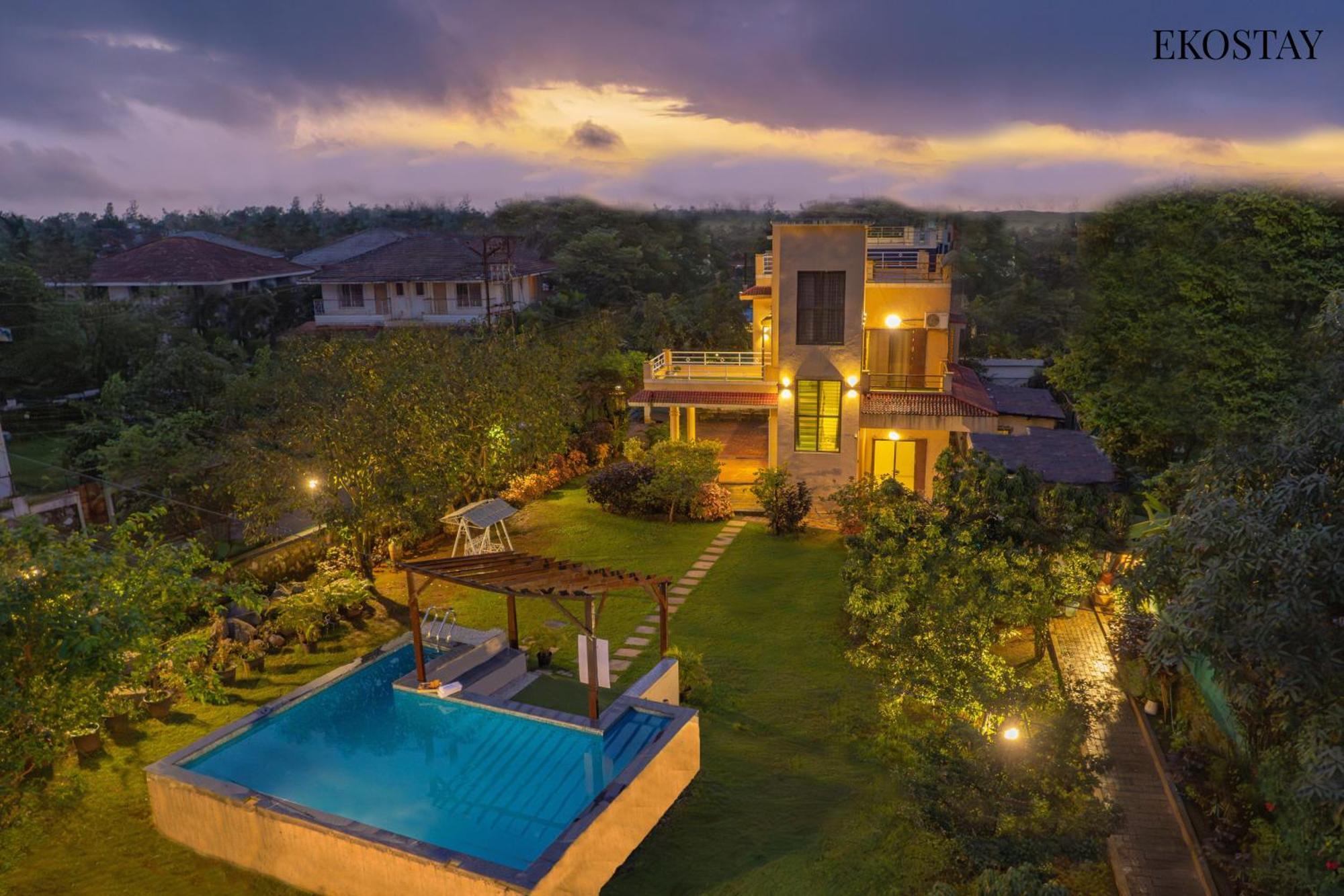 Ekostay Gold - Olive Crest Villa - Spacious Lawn Lonavala Exteriér fotografie