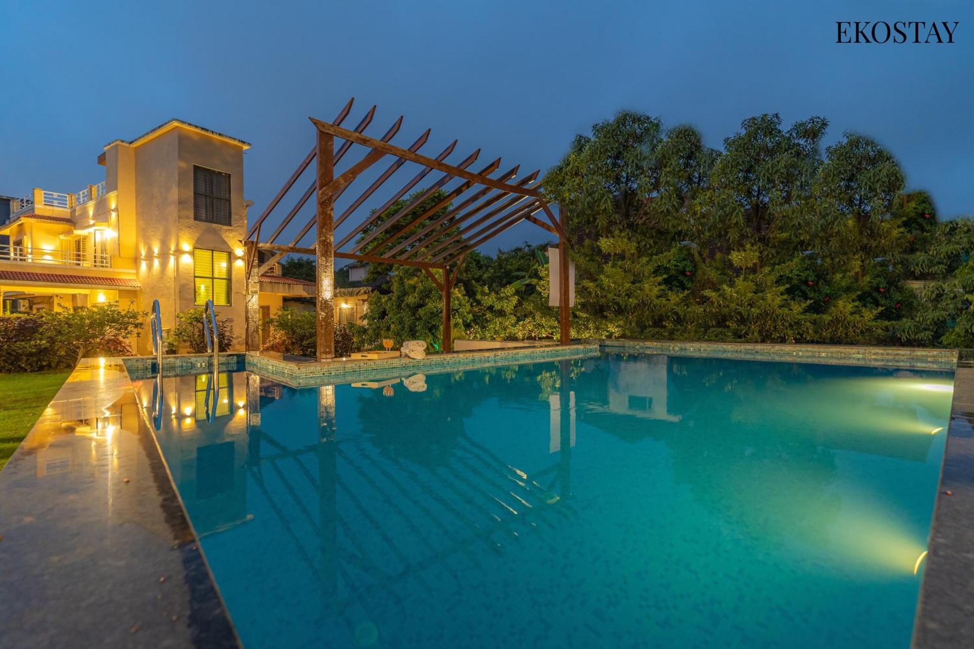 Ekostay Gold - Olive Crest Villa - Spacious Lawn Lonavala Exteriér fotografie