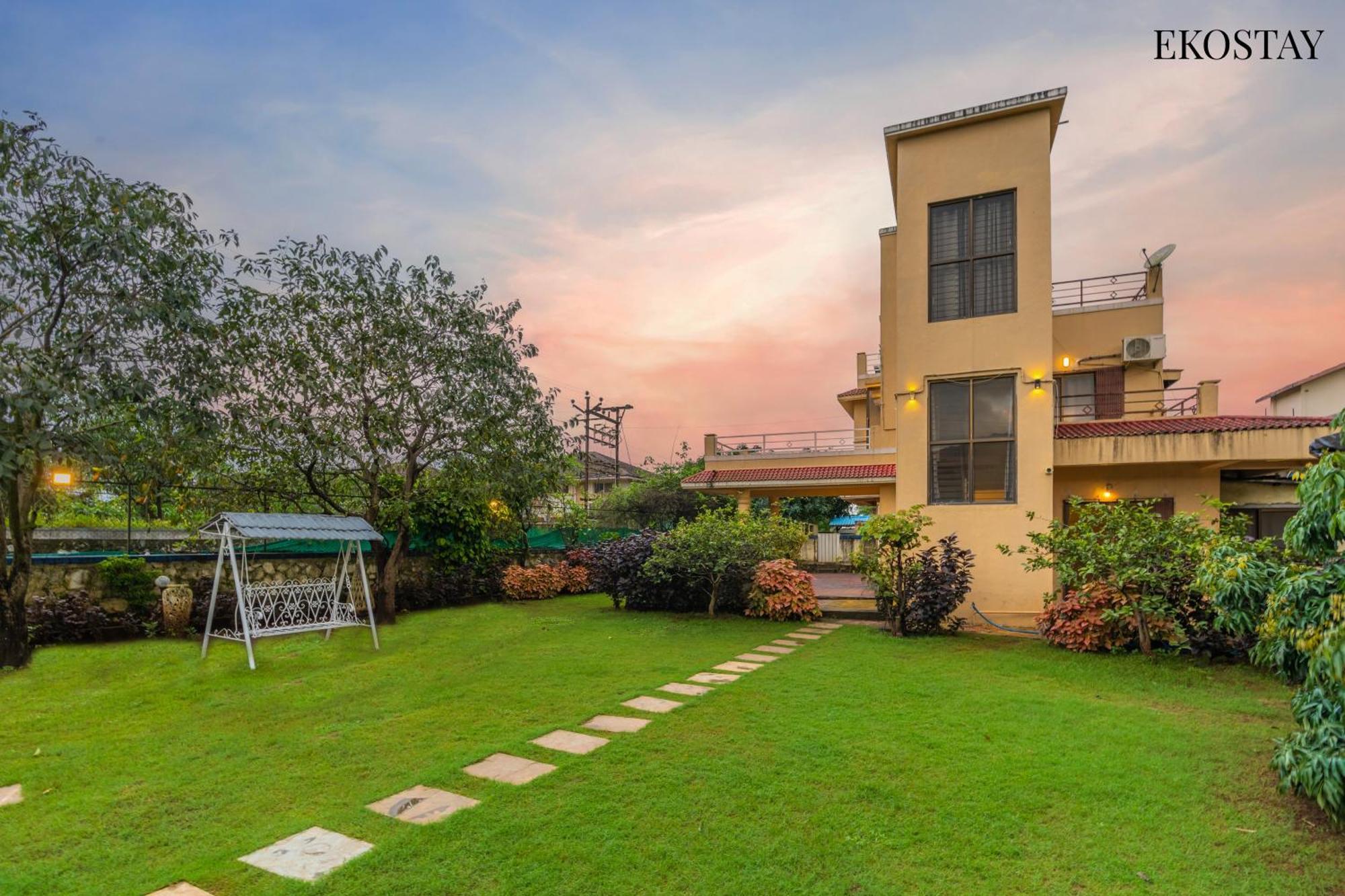 Ekostay Gold - Olive Crest Villa - Spacious Lawn Lonavala Exteriér fotografie