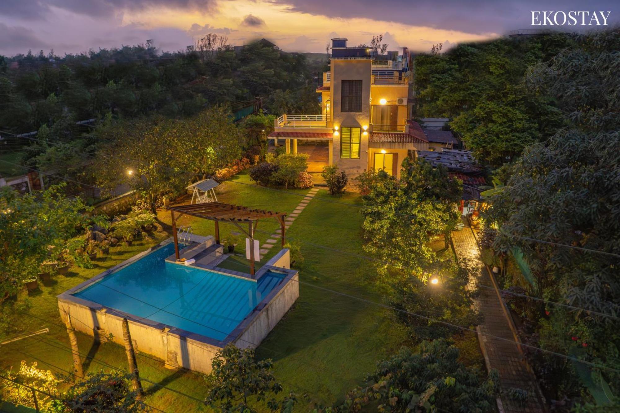 Ekostay Gold - Olive Crest Villa - Spacious Lawn Lonavala Exteriér fotografie